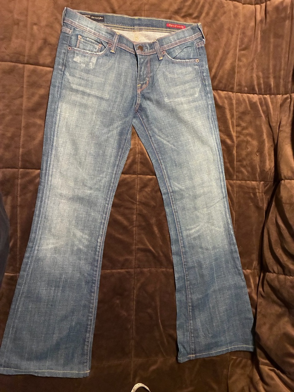 Citizens of Humanity brand,size 29,Ingrid stretch low waist flair, cotton blend